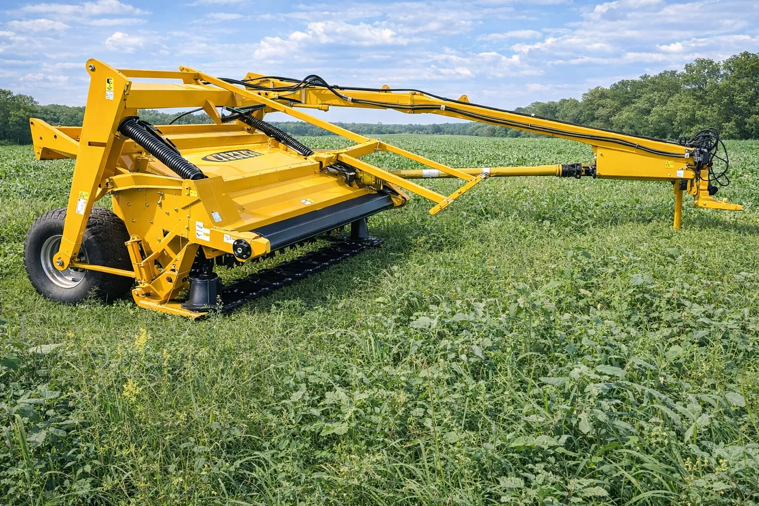 9GD-2.5-Towed-Single-Blade-Lawn-Mower-application-1