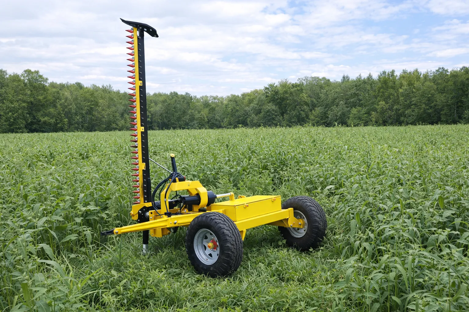 9GD-2.5-Towed Single-Blade-Lawn-Mower-application-2