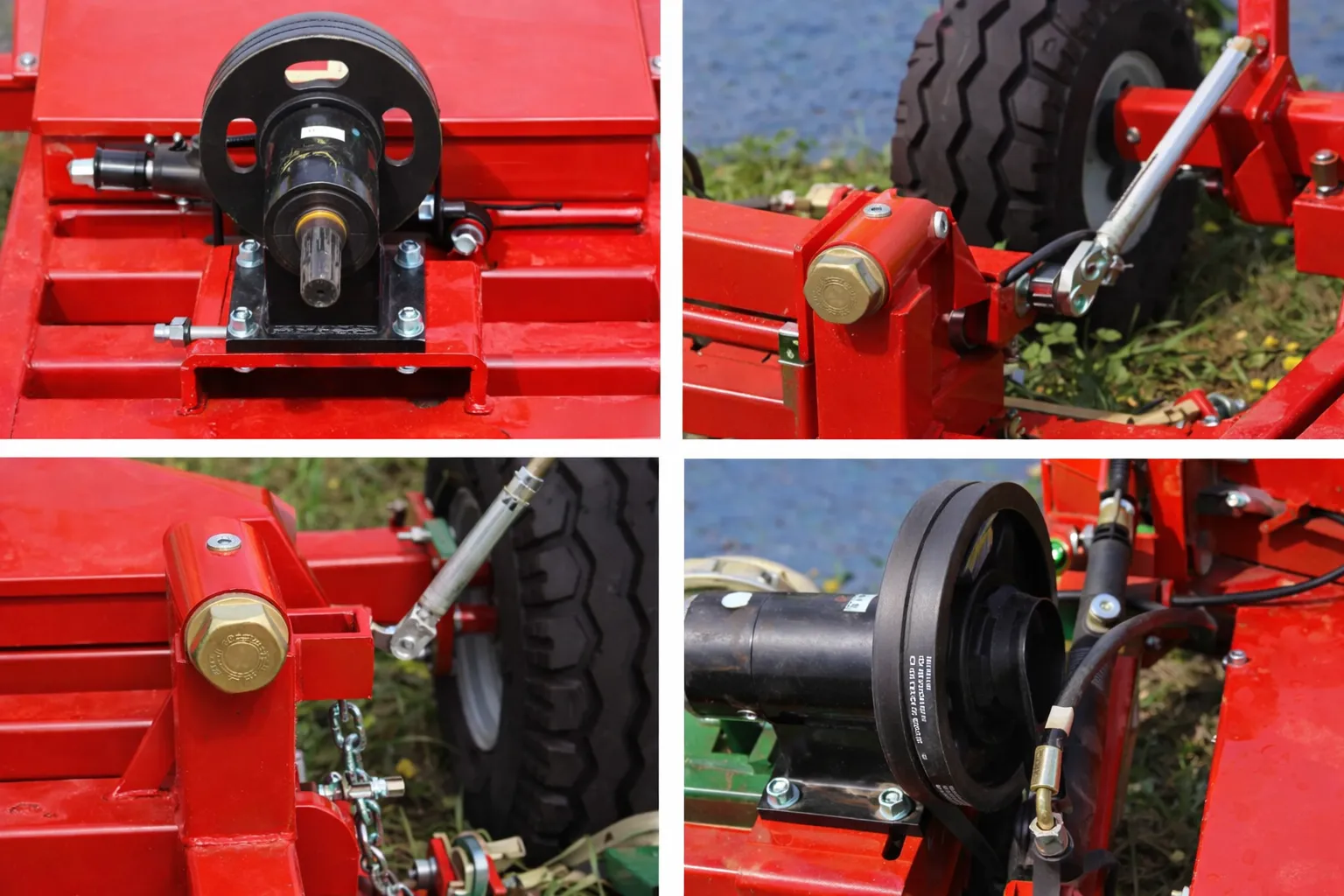 9GD-2.5 towed single-blade lawn mower detail