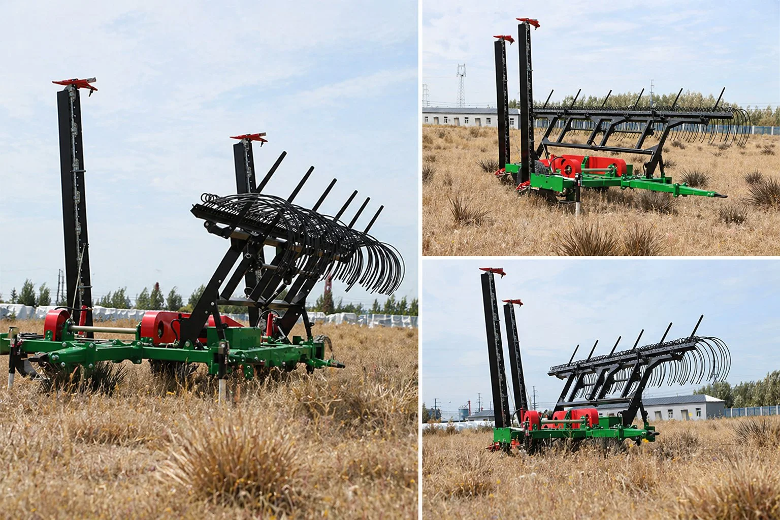 9GL-5.0∕5.6 Trailed Mower Rake application
