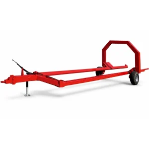 9JYY-2.5 Compact Round Bale Transporter Trailer 1