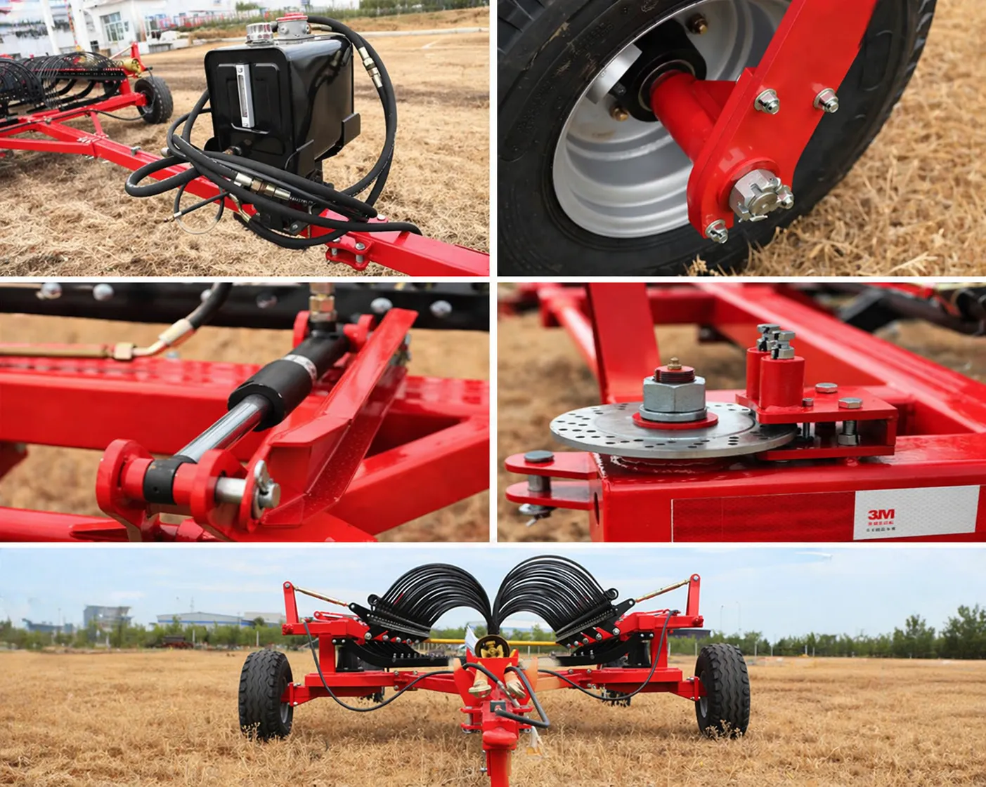 9LH-12 Hay Rake Detail