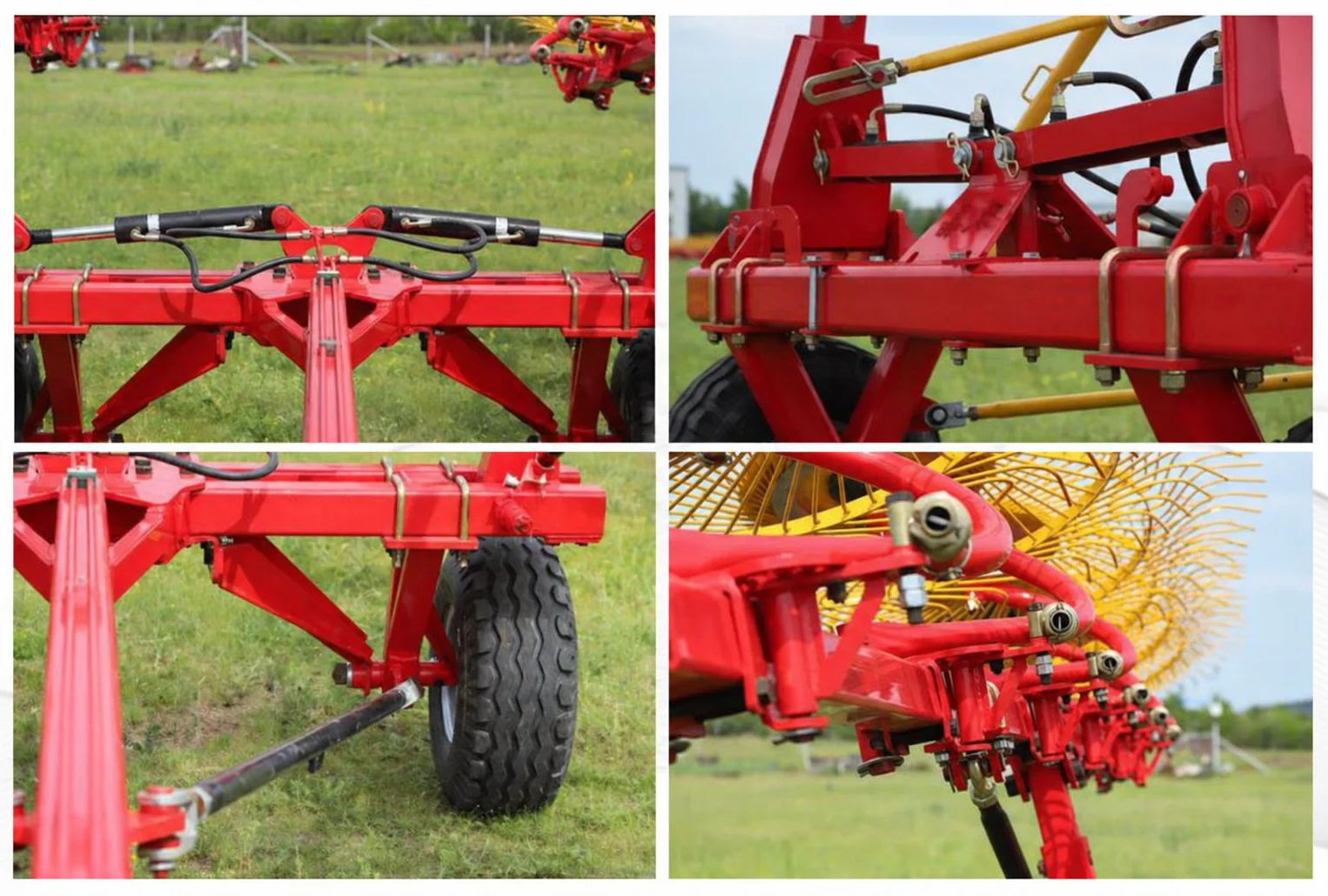 9LZ-6.0 Finger Wheel Hay Rake detail