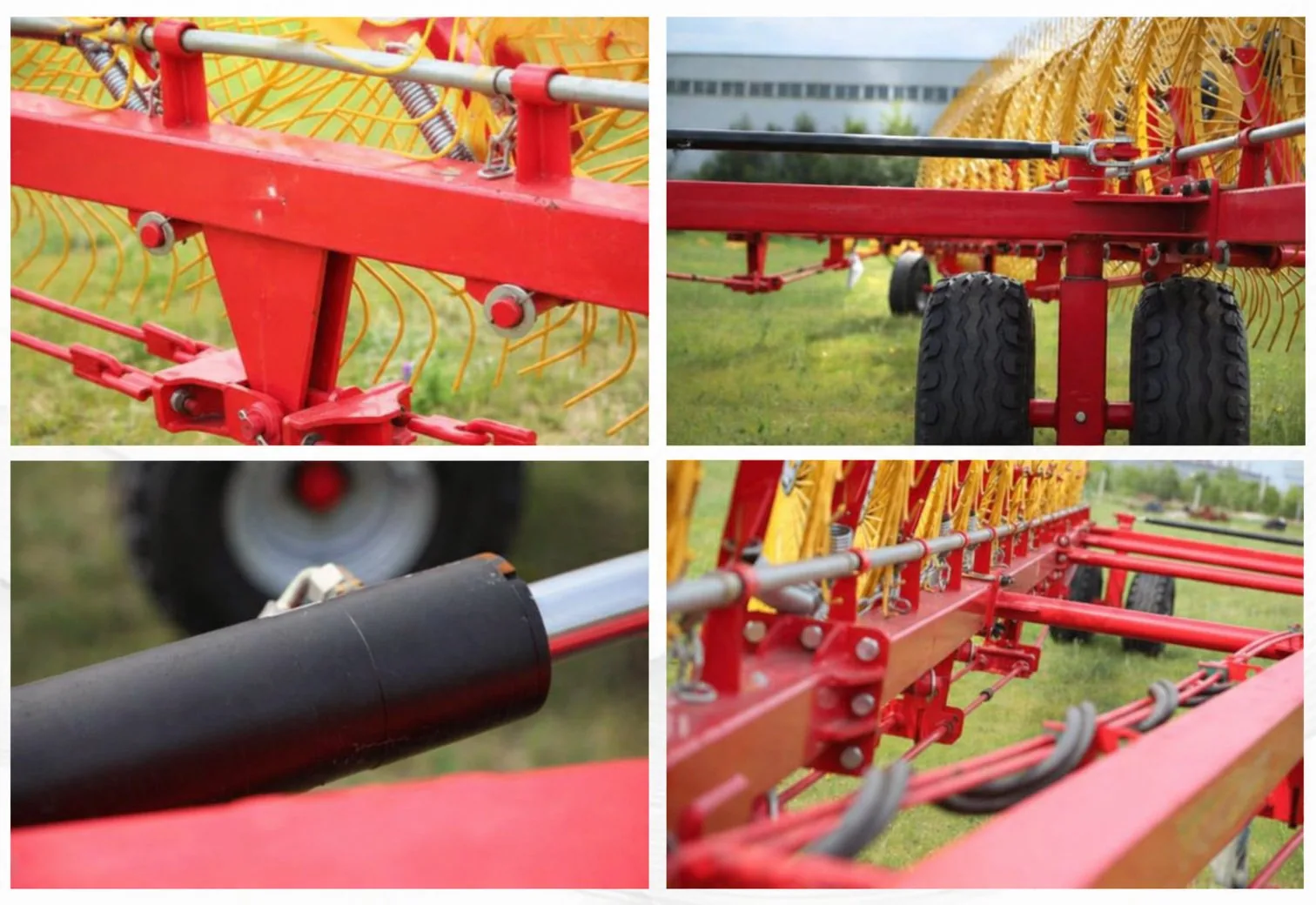 9LZD-9.0 17-Wheel V-Rake detail