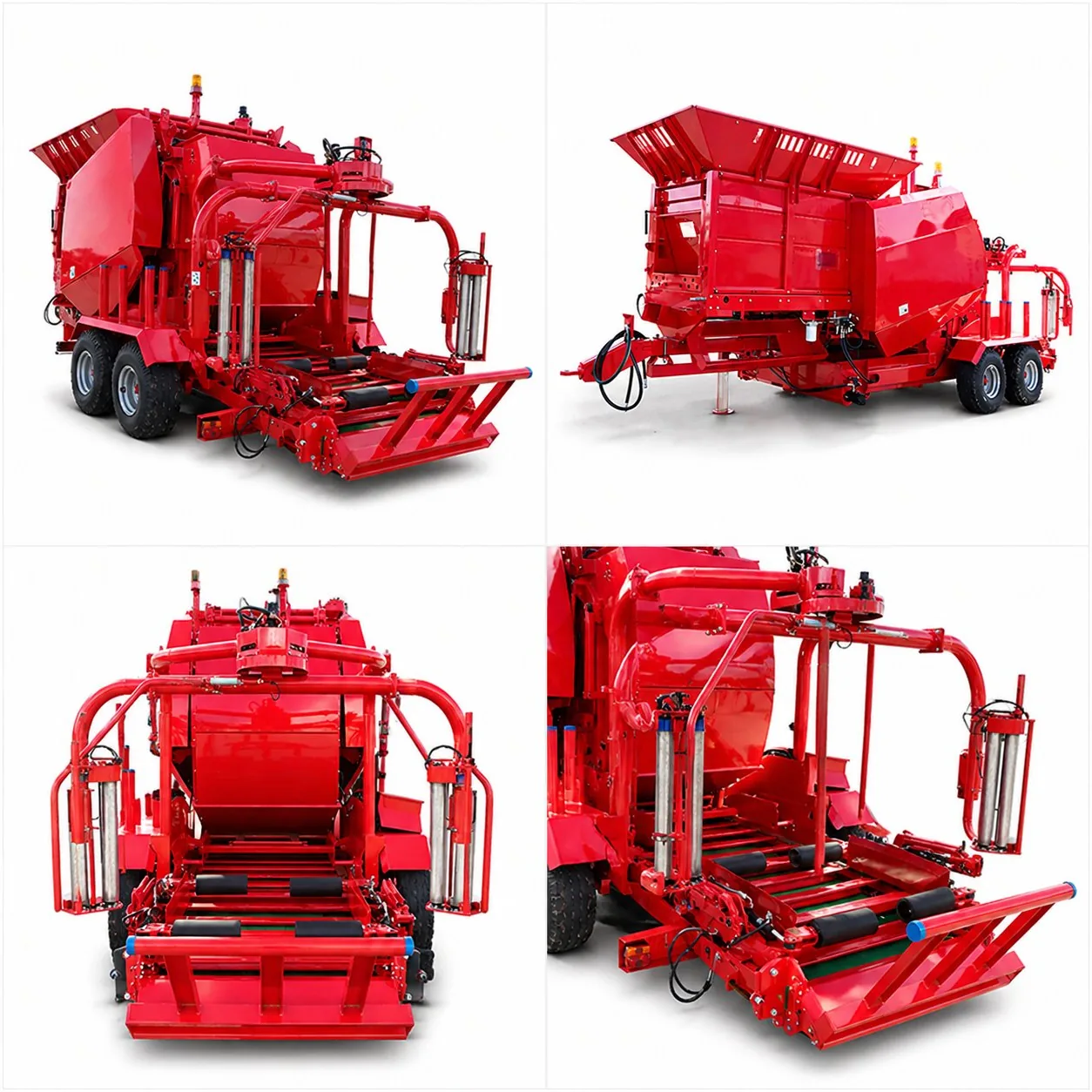 9YCM-850 Silage Baler Wrapper Combo Machine Detail 1